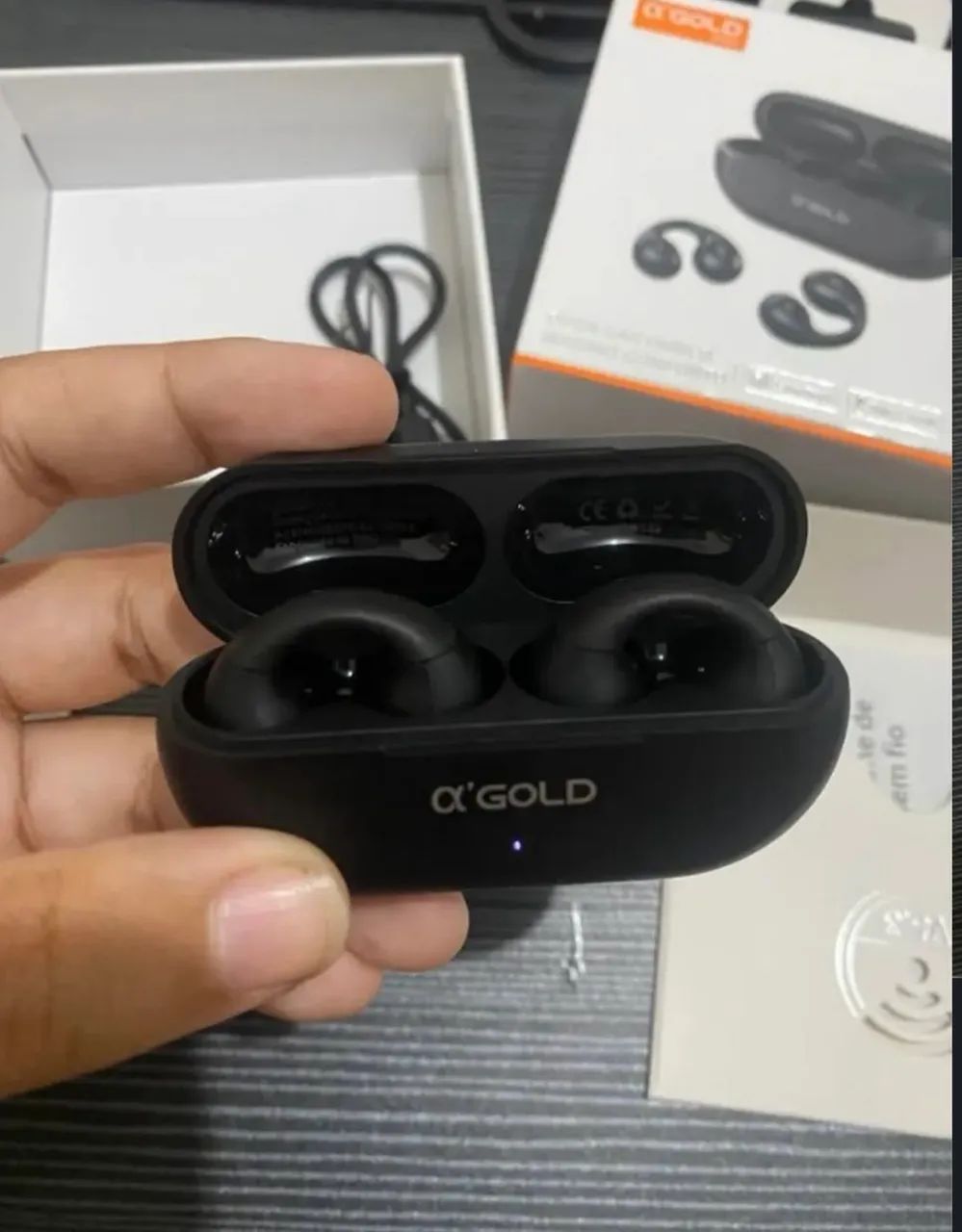 Fone de ouvido sem fio FN-BT33 -  NOVO NA CAIXA - Foto 4