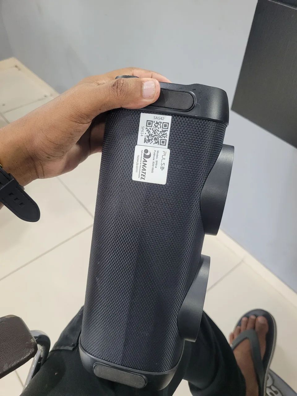 Caixa De Som Bluetooth Beats 80w Rms Pulse - Sp614 - Foto 4