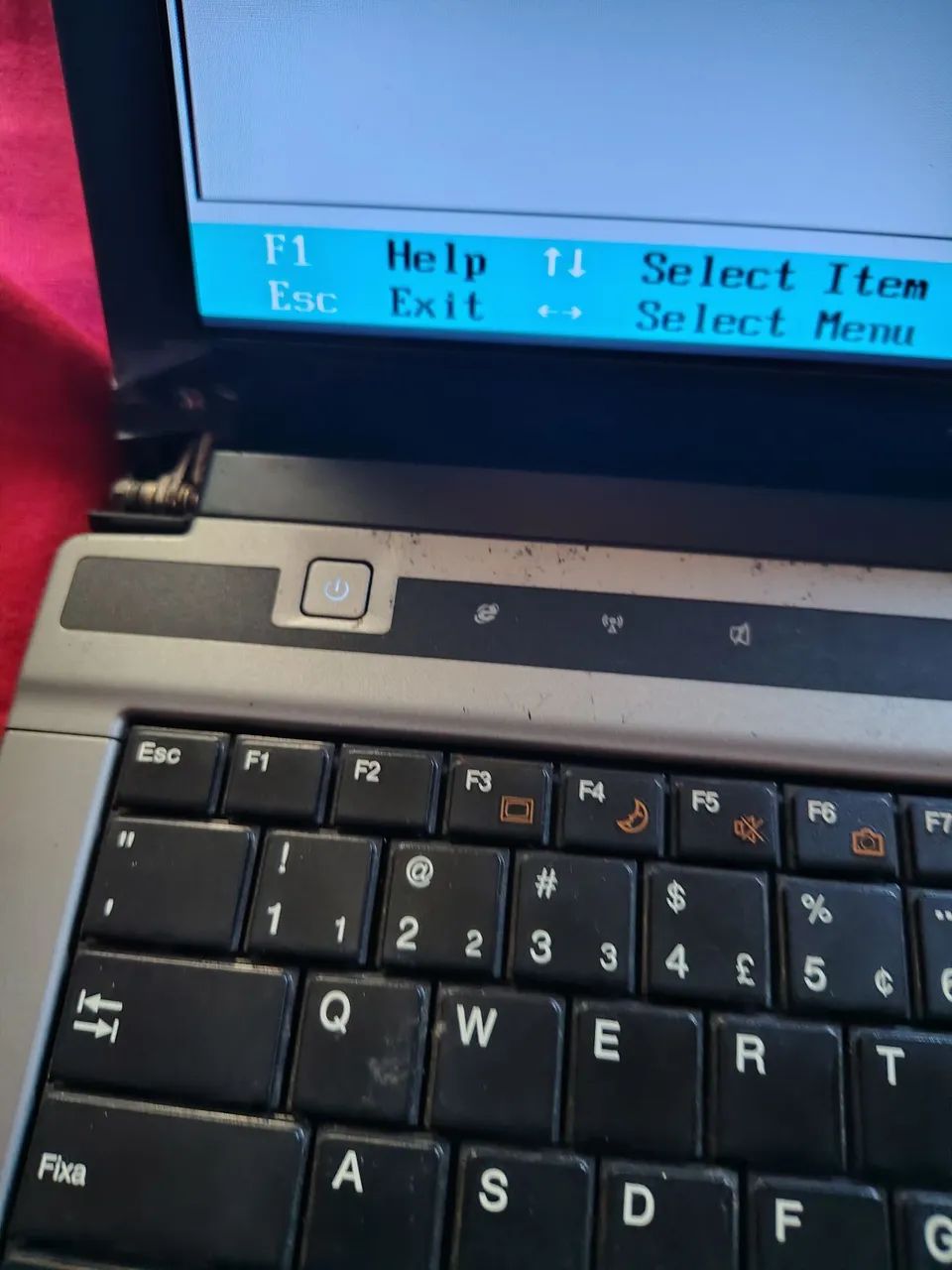 Vendo essa carcaça do notebook STI aurex  - Foto 2