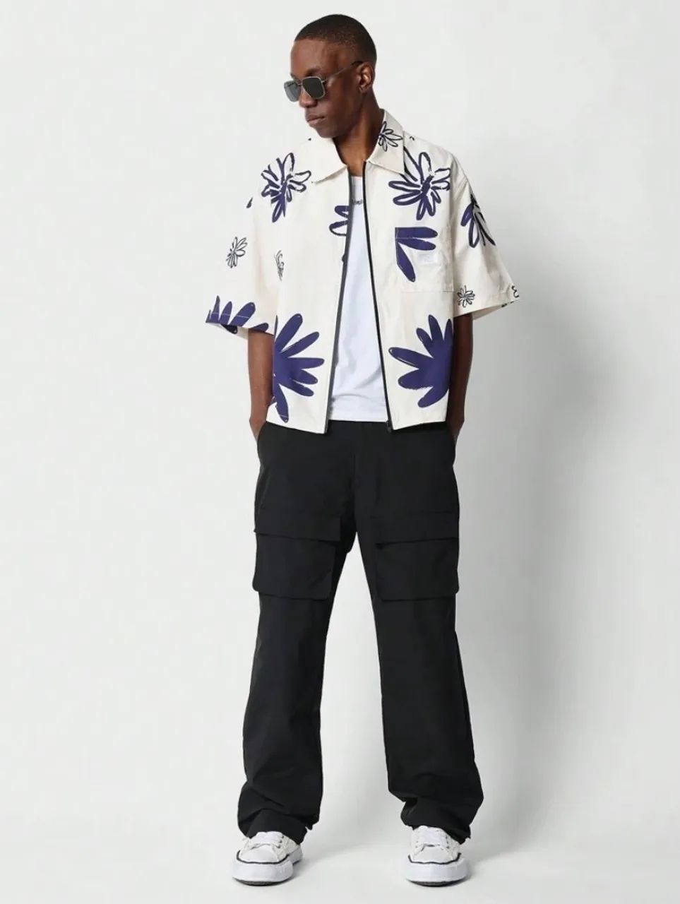 CAMISA DE NYLON BOXY SUMWON - Foto 2