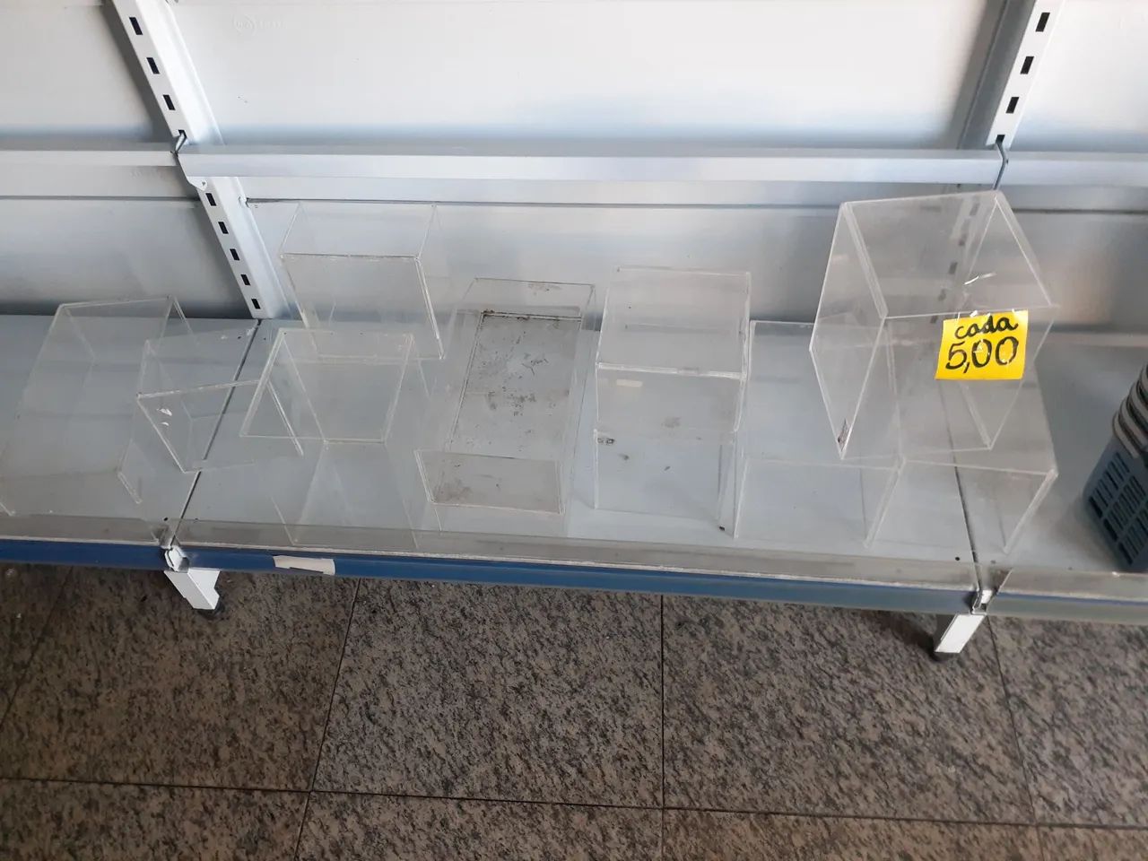 Pote de acrílico 