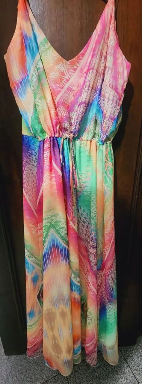 Vestido longo aquamar - Foto 2