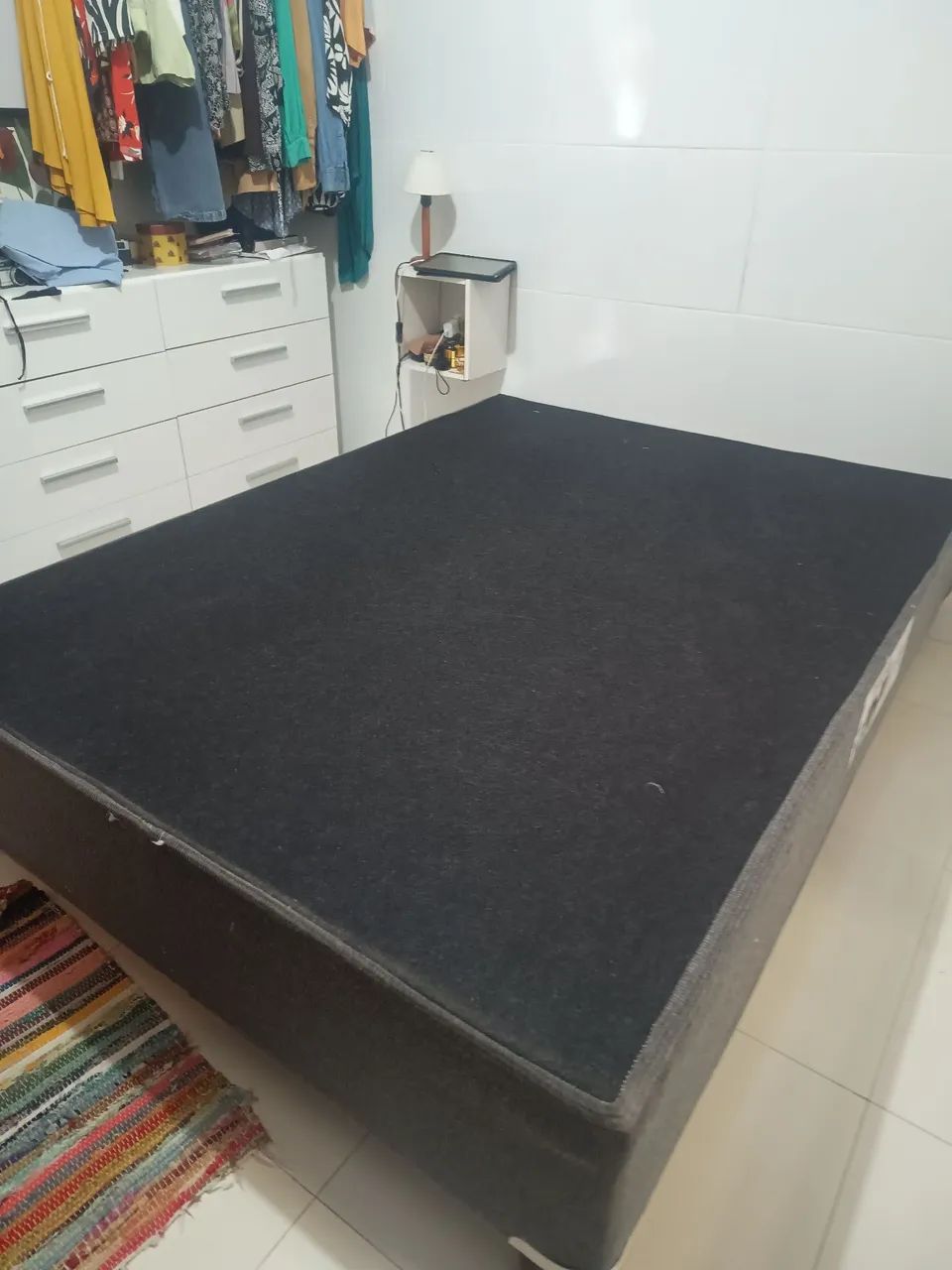 Base de cama box casal