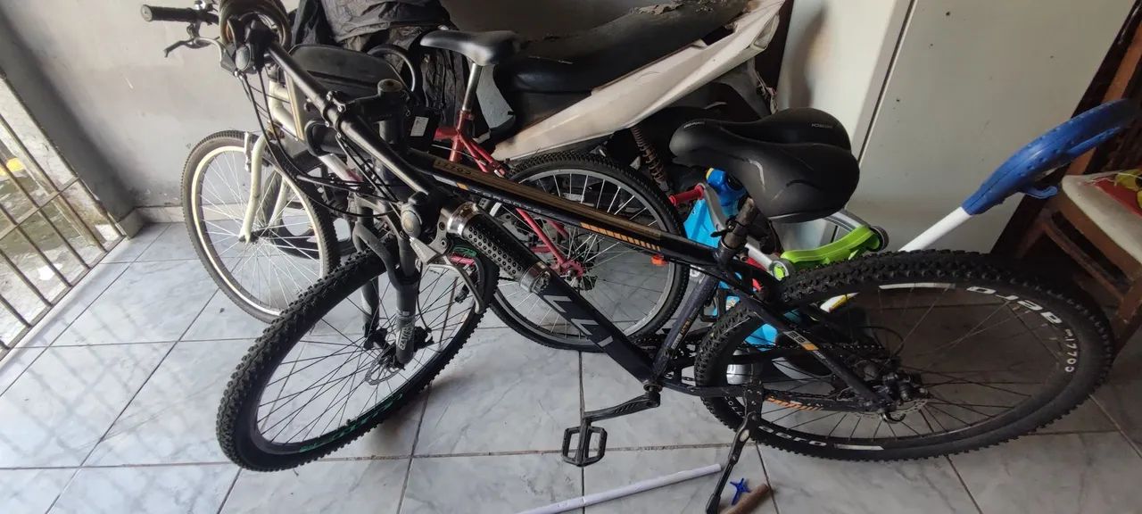 Bicicleta Colli aro 29 usada para entregas  - Foto 4