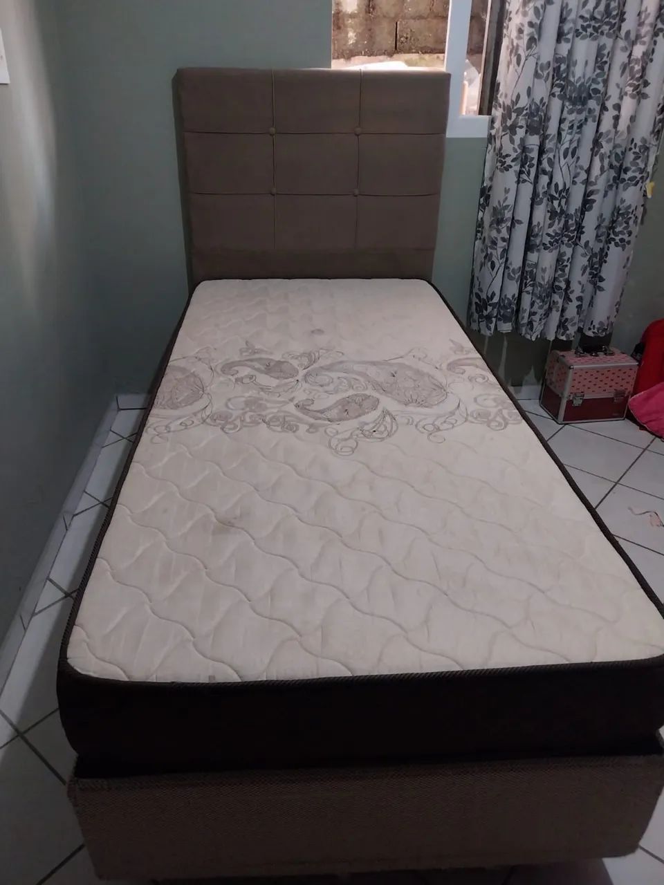Cama de solteiro com cabeceira  - Foto 4