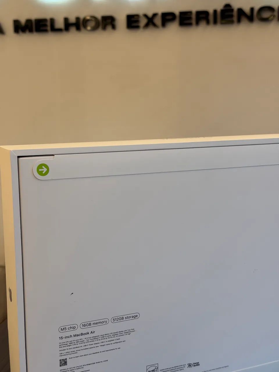 MacBook Air m5 15 polegadas 512ssd 16gb Novo Lacrado | Loja Física - Foto 2
