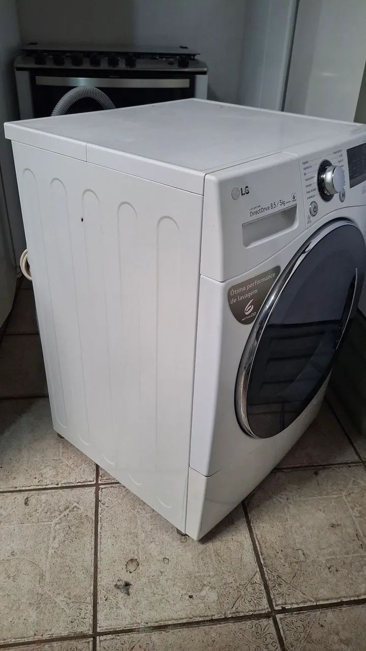 LAVA E SECA LG 8,5KG CONSERVADA - Foto 2