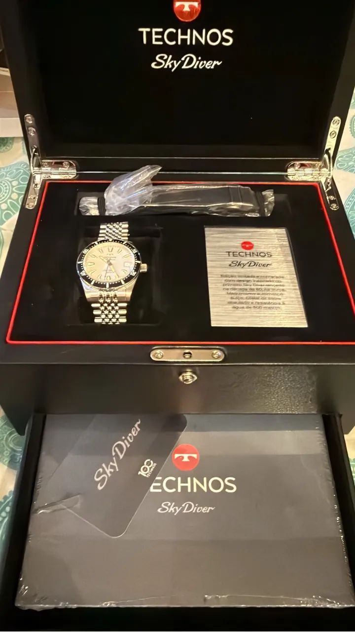 Technos Skydiver Automático Branco  - Foto 2
