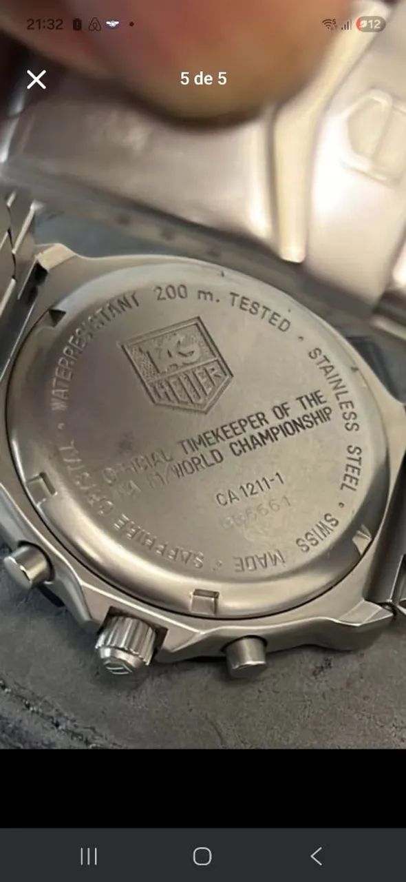 Relógio Tag Heuer Formula 1 chronograph  - Foto 2