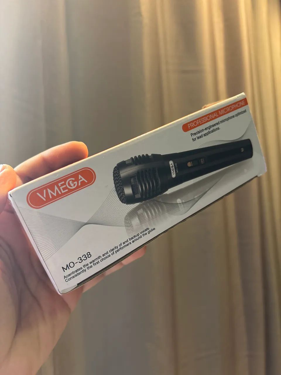 MICROFONE COM FIO KARAOKÊ - FAÇO ENTREGA