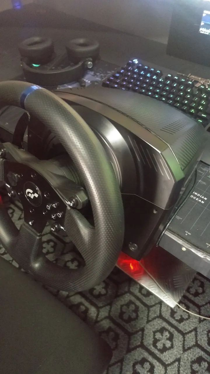 Volante Thrustmaster TSPC RACER aceito proposta  - Foto 4