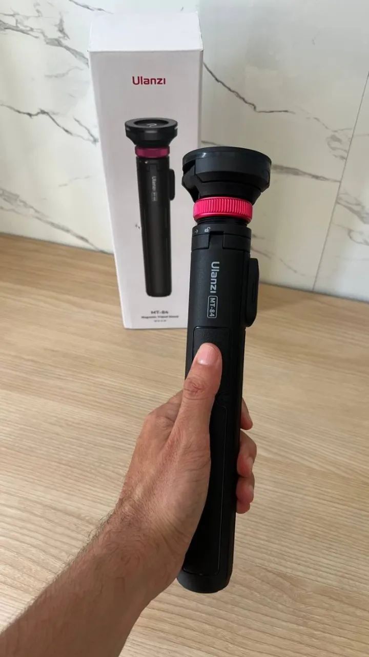 Tripé De Telefone Ulanzi Mt-84, Bastão De Selfie Magnético - Foto 3