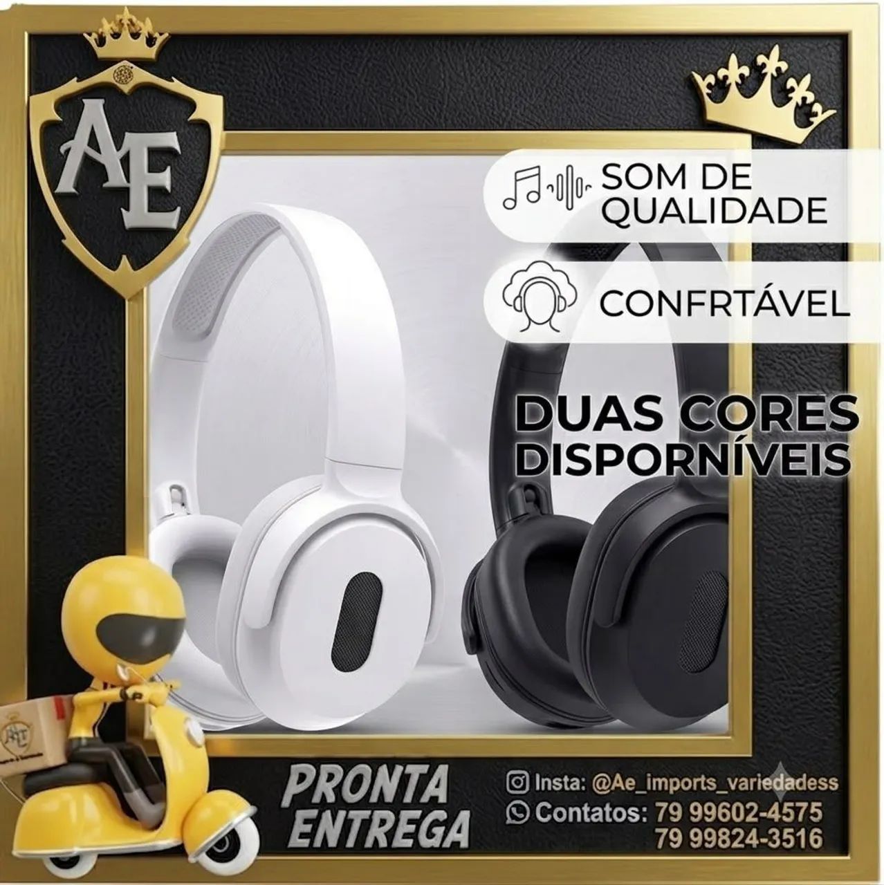 Fone headphone bluetooth 