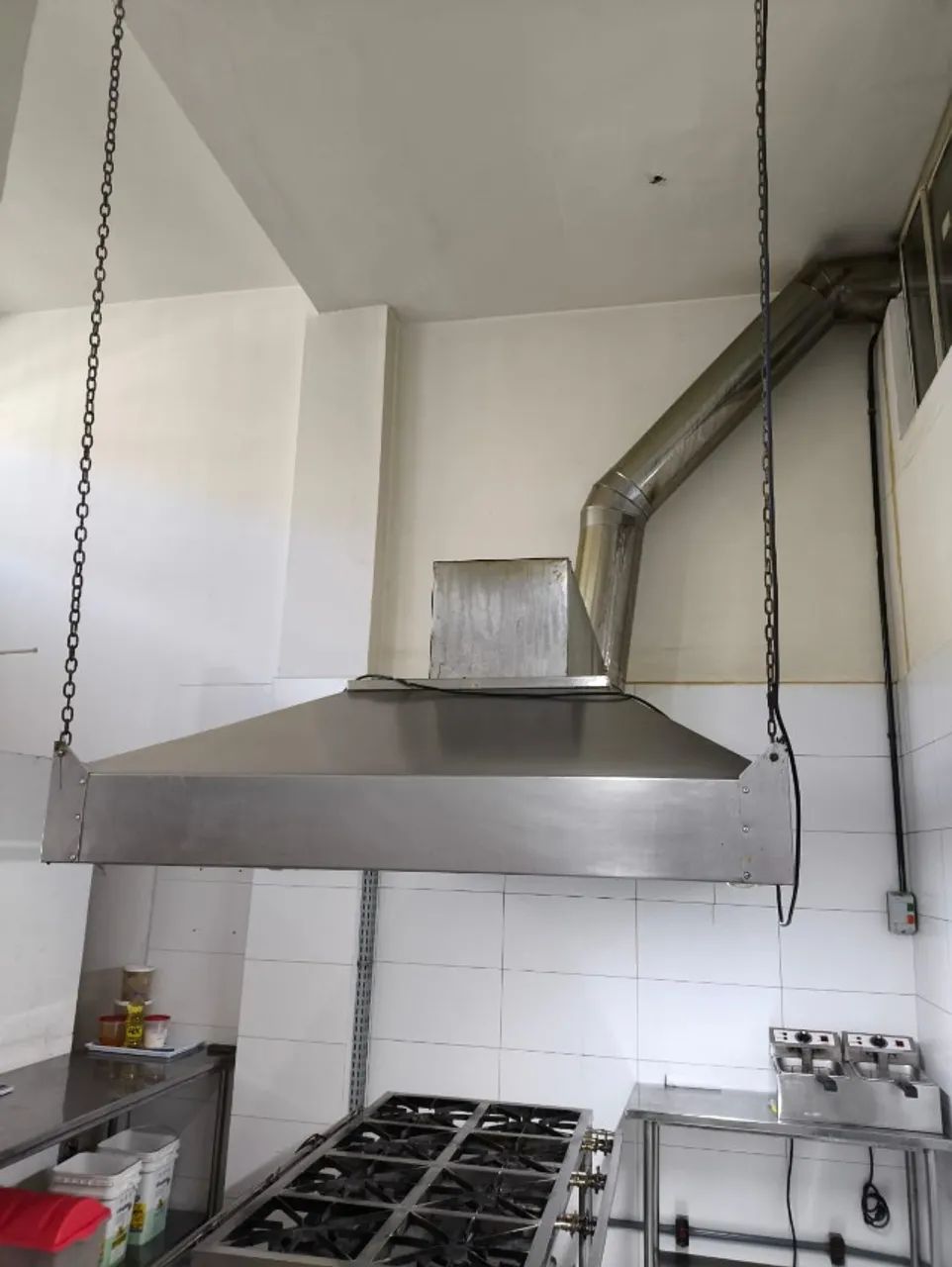 Coifa toda de Inox - 3Mts