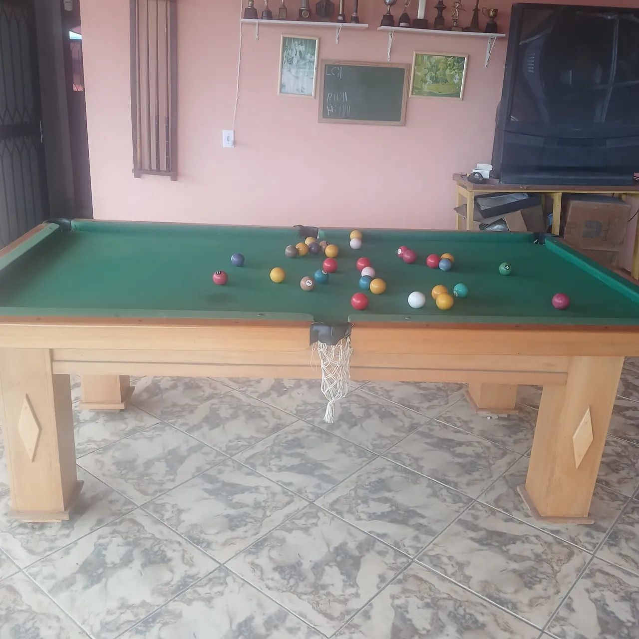 Mesa de sinuca completa nova  - Foto 4