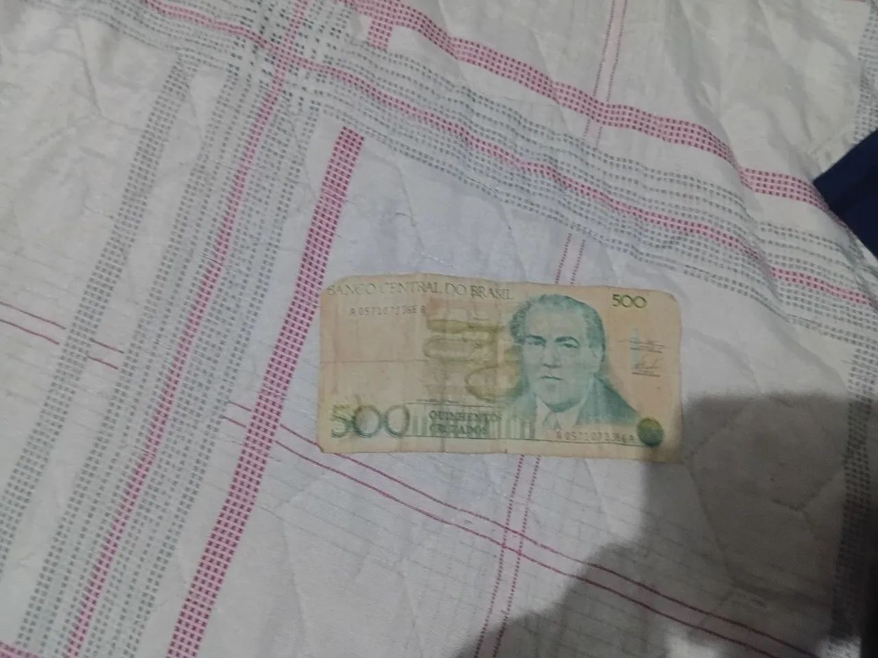Nota de 500 cruzados - Foto 2
