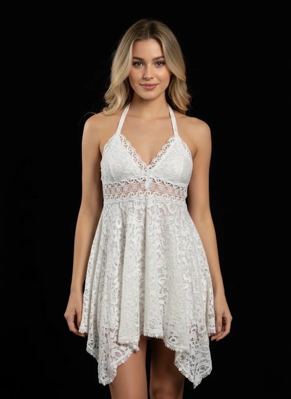 Batinha de renda- TAM P