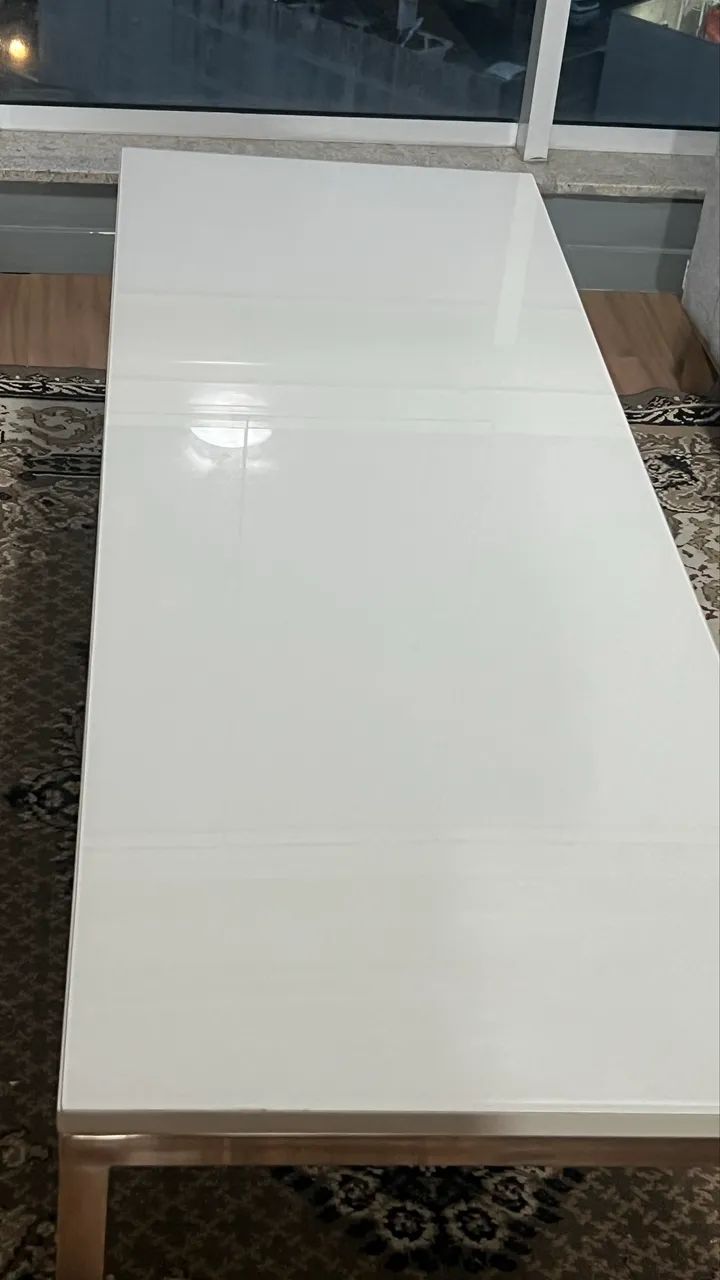 Mesa de centro laqueada com vidro  - Foto 3