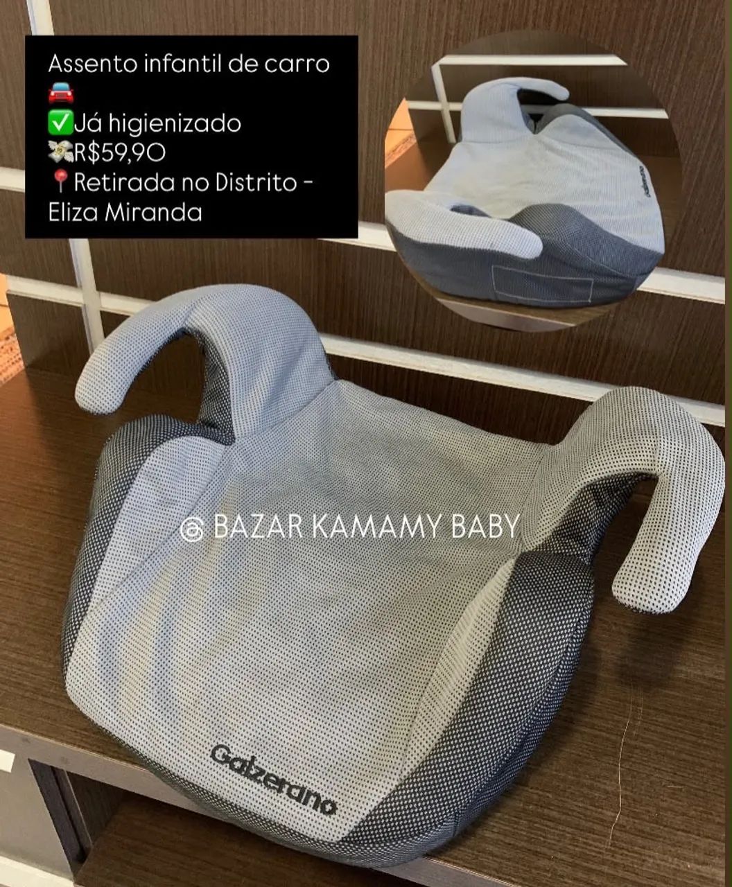 Assento de elevação de carro infantil até 36kg