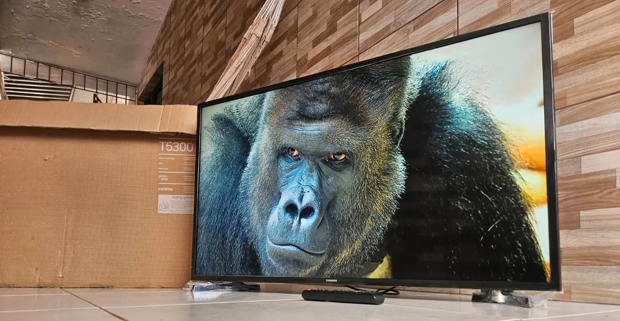 TV SMART SAMSUNG 43 POLEGADAS 4K TODA NO PLÁSTICO ACEITO CARTÃO E ENTREGO 