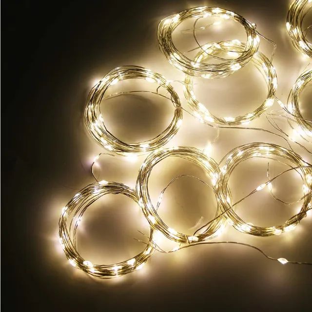 Cortina de LED 3m x 3m com Controle - Decoração Festa Casamento  - Foto 5