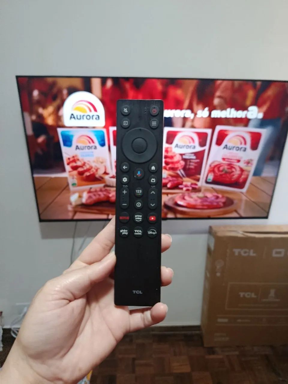 TV TCL 55 polegadas QLED 4K  - Foto 2