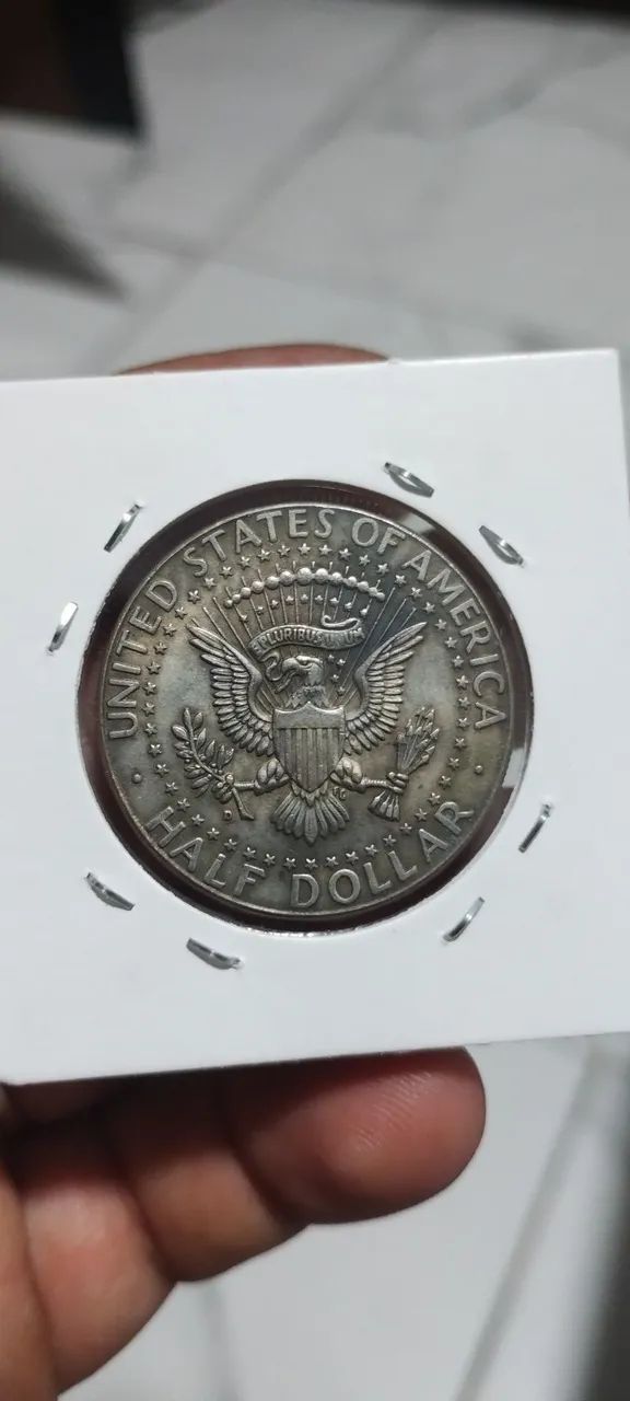 Moeda americana 1964 com caveiras  - Foto 2