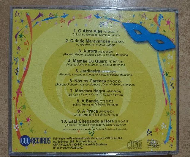 Cd Baile De Carnaval - As Melhores Marchinhas - Foto 2