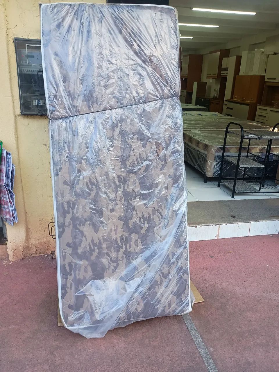 Cama box de solteiro nova - Foto 4