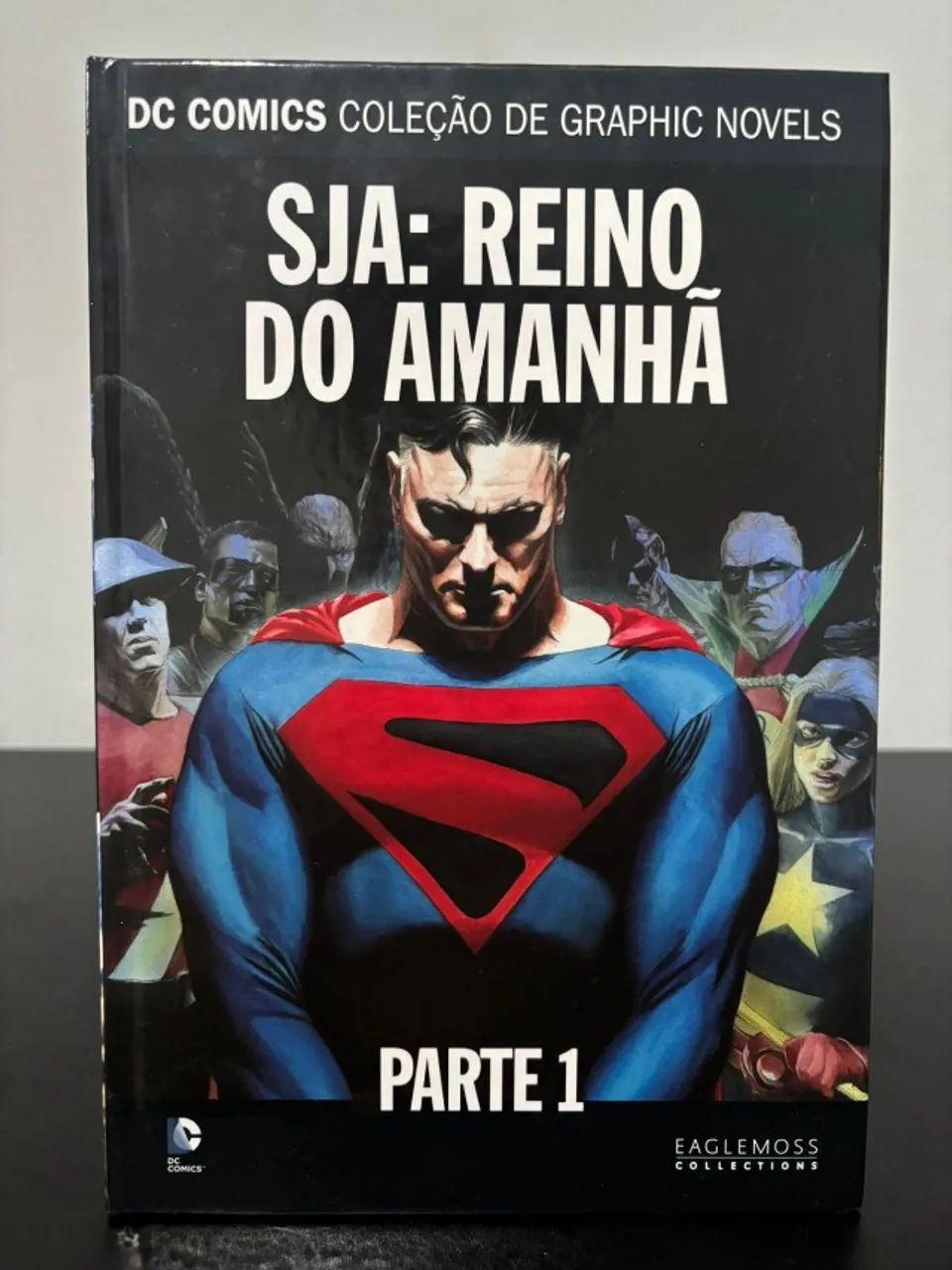 SJA - Reino do Amanhã Parte 1 e 2 Eaglemoss DC Comics HQ