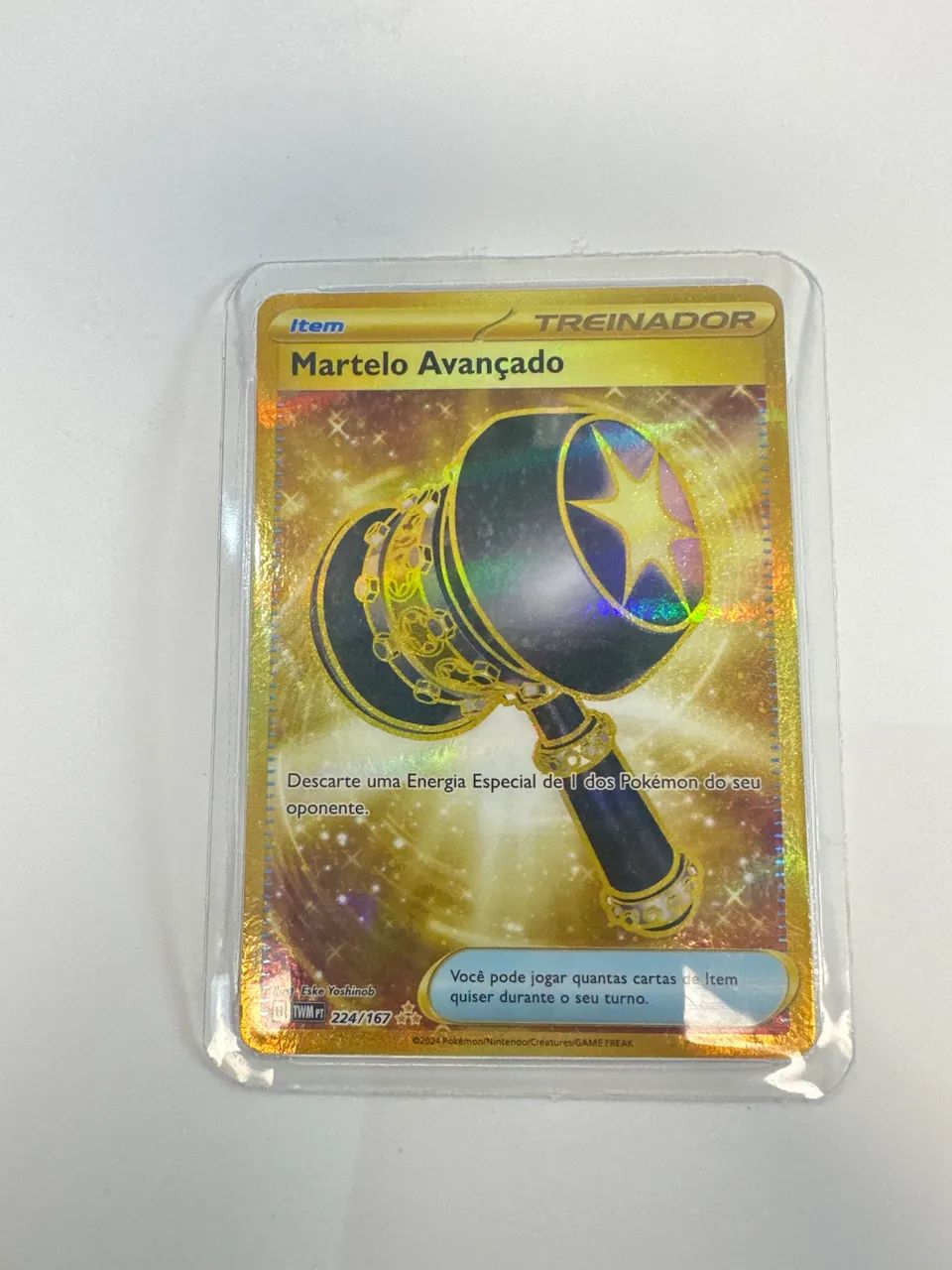 Carta Pokémon item Martelo Avançado - Foto 2