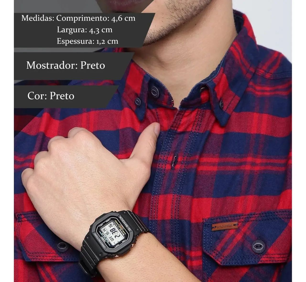CASIO G-SHOCK ORIGINAL NUNCA USADO (Com garantia) - Foto 4