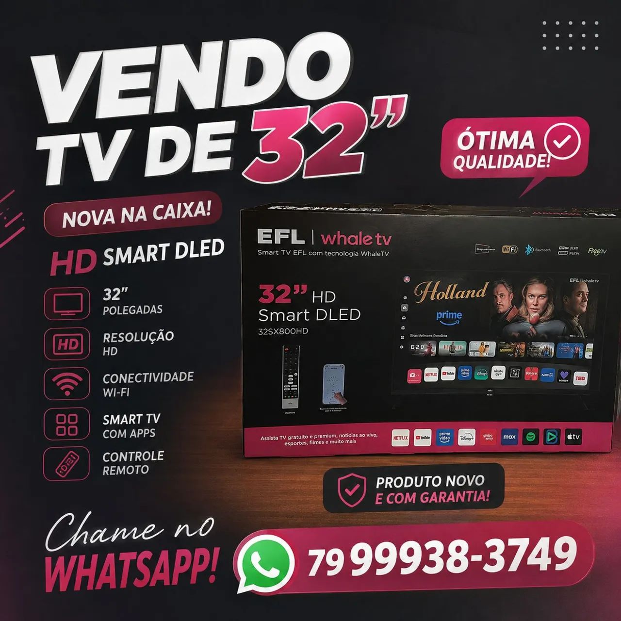 Tv de 32 polegadas 