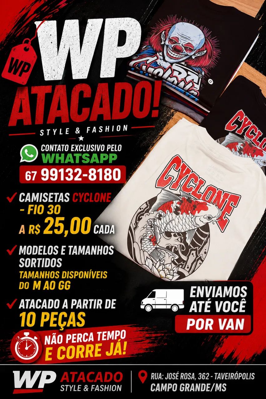 Camiseta Cyclone 
