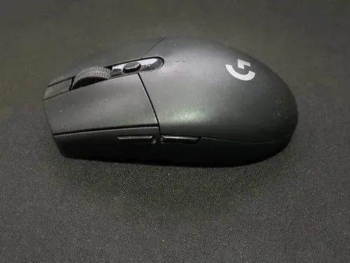 Mouse Logitech G305 Lightspeed Preto - Excelente Estado
