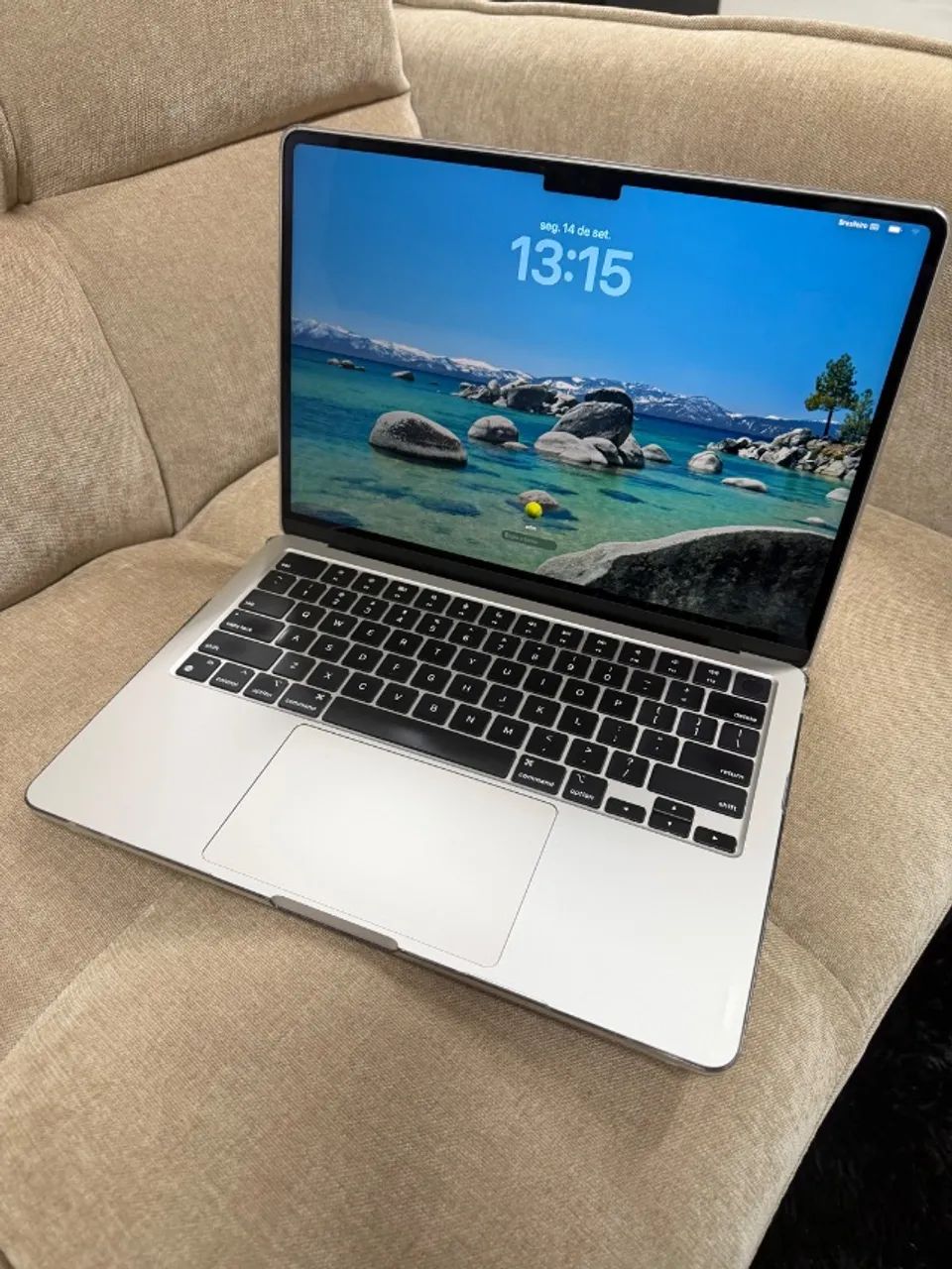 MacBook Air M2 impecável c/ acessórios 