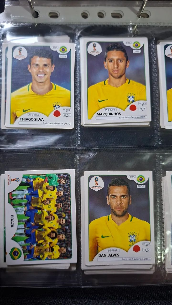 Figurinhas do Brasil Copa 2018 - Foto 4