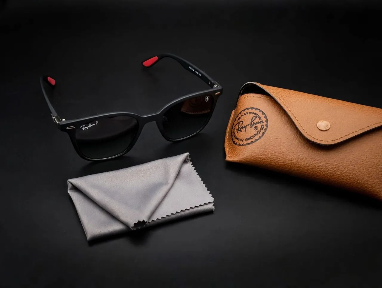 Óculos Rayban  preto - Foto 3