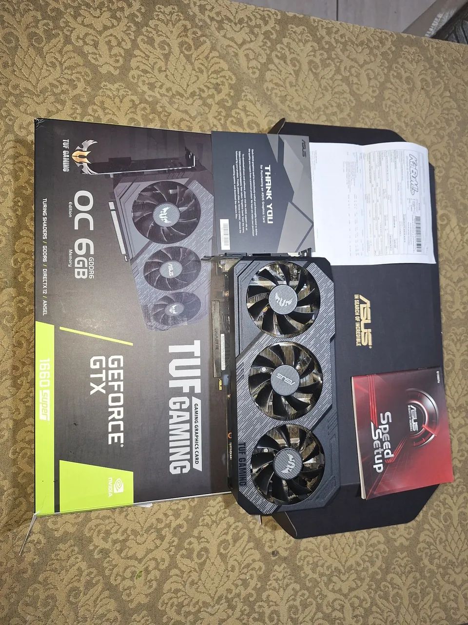 Asus TUF GTX 1660 SUPER 6GB. Triple fan. - Foto 4