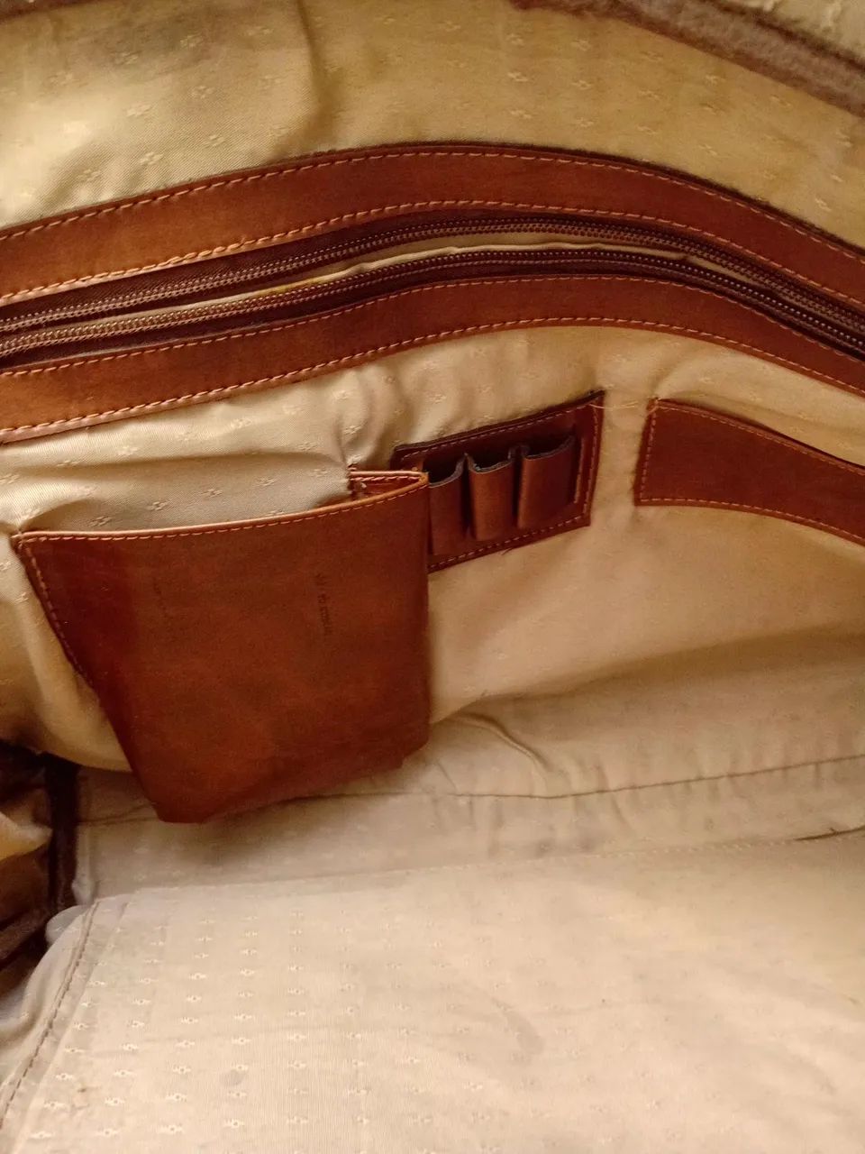 Bolsa/pasta couro legítimo - Foto 3