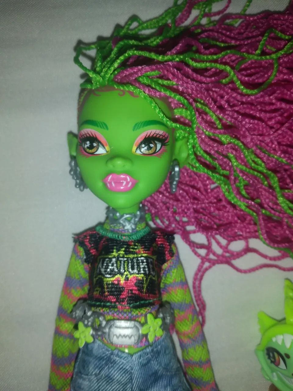 boneca monster high g3 venus mcflytrap  - Foto 2