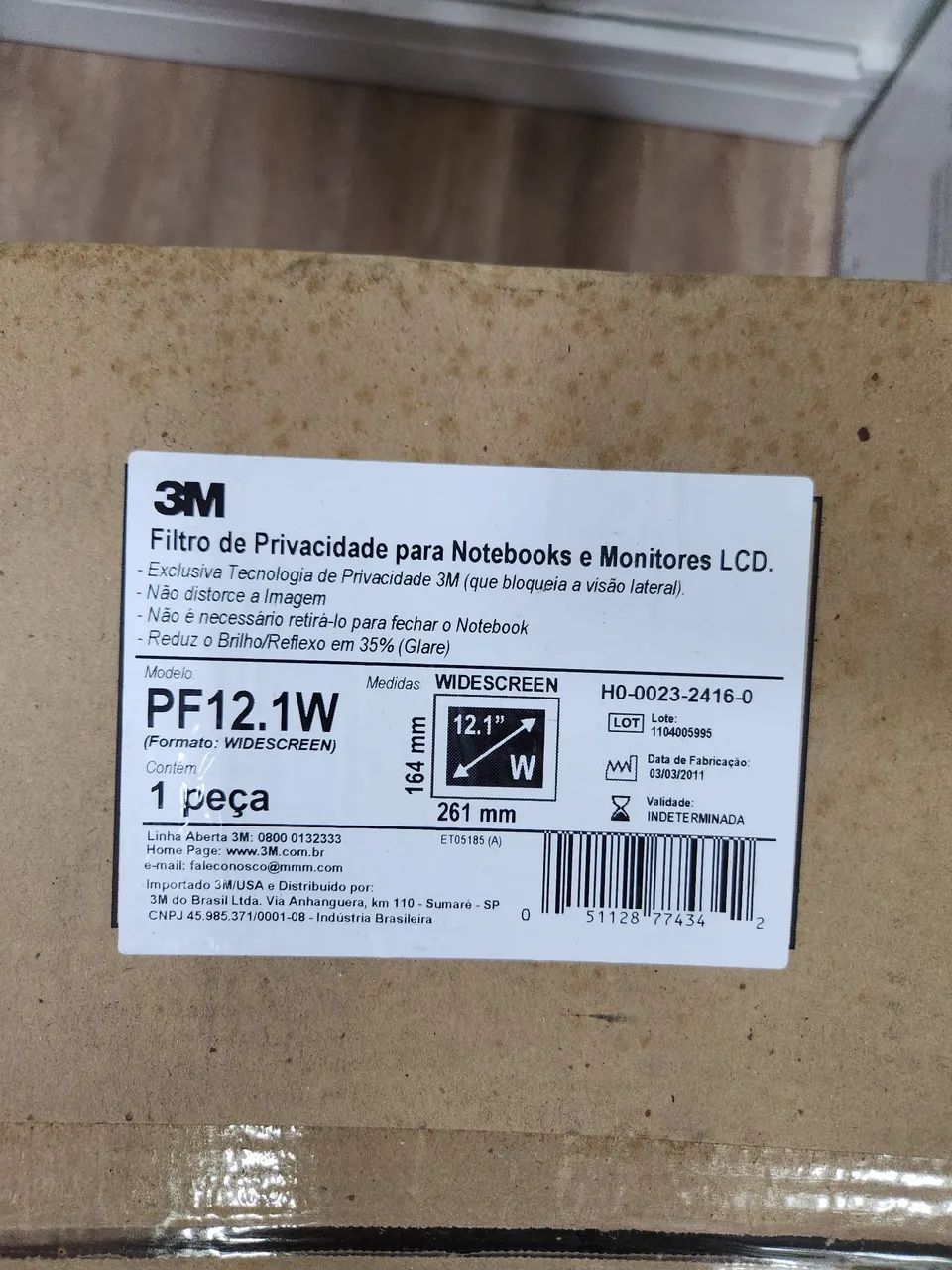 Filtro de privacidade para notebook e monitores LCD - Foto 2
