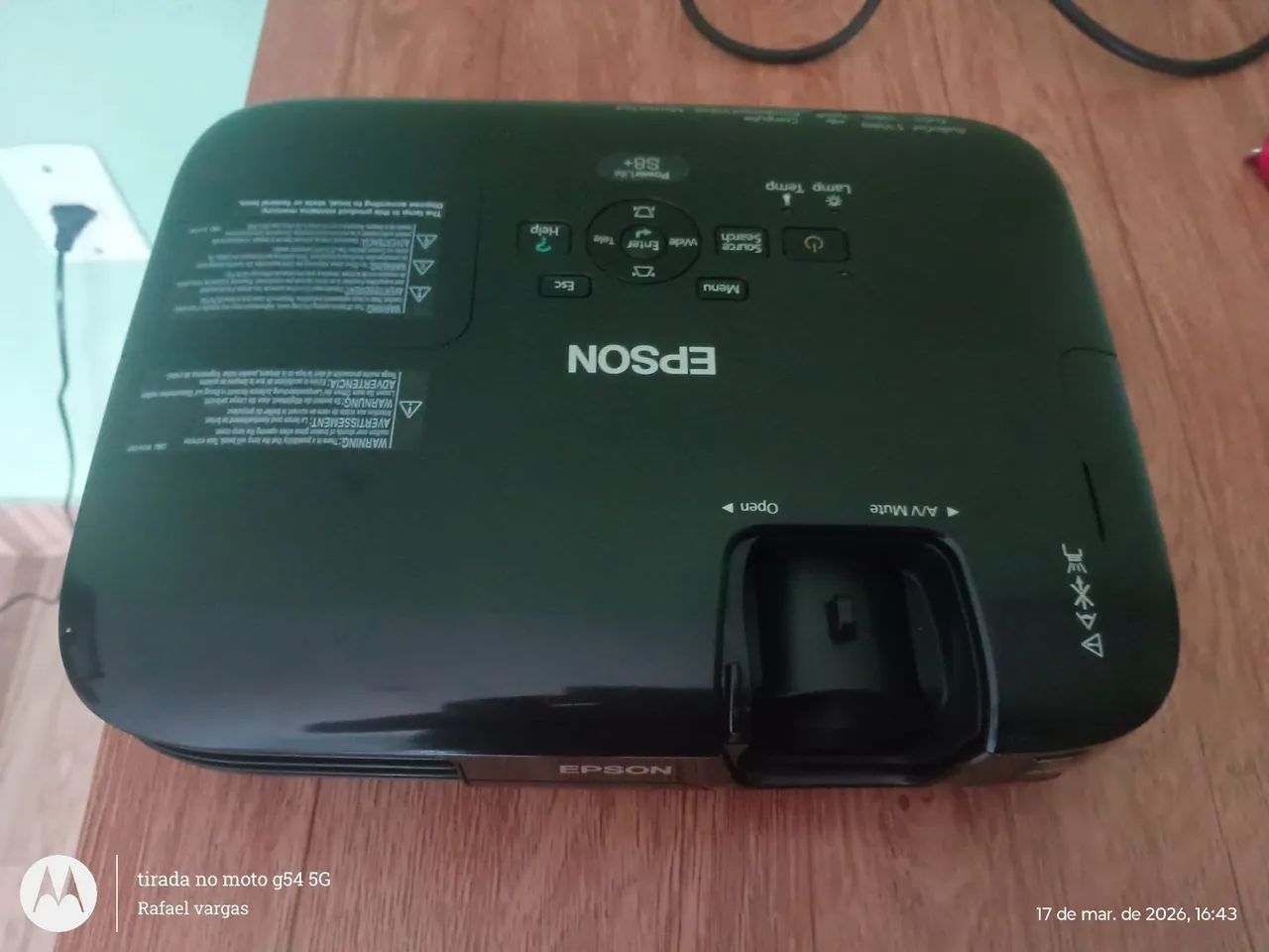 Projetor Epson S8402625011605852160