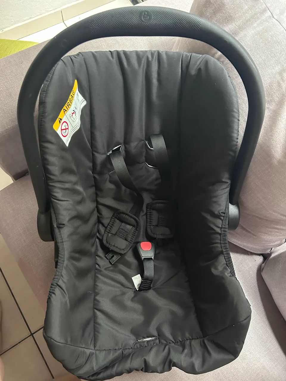 Bebê conforto preto - Foto 4