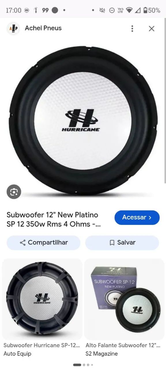 Sub Hurricane de 12p