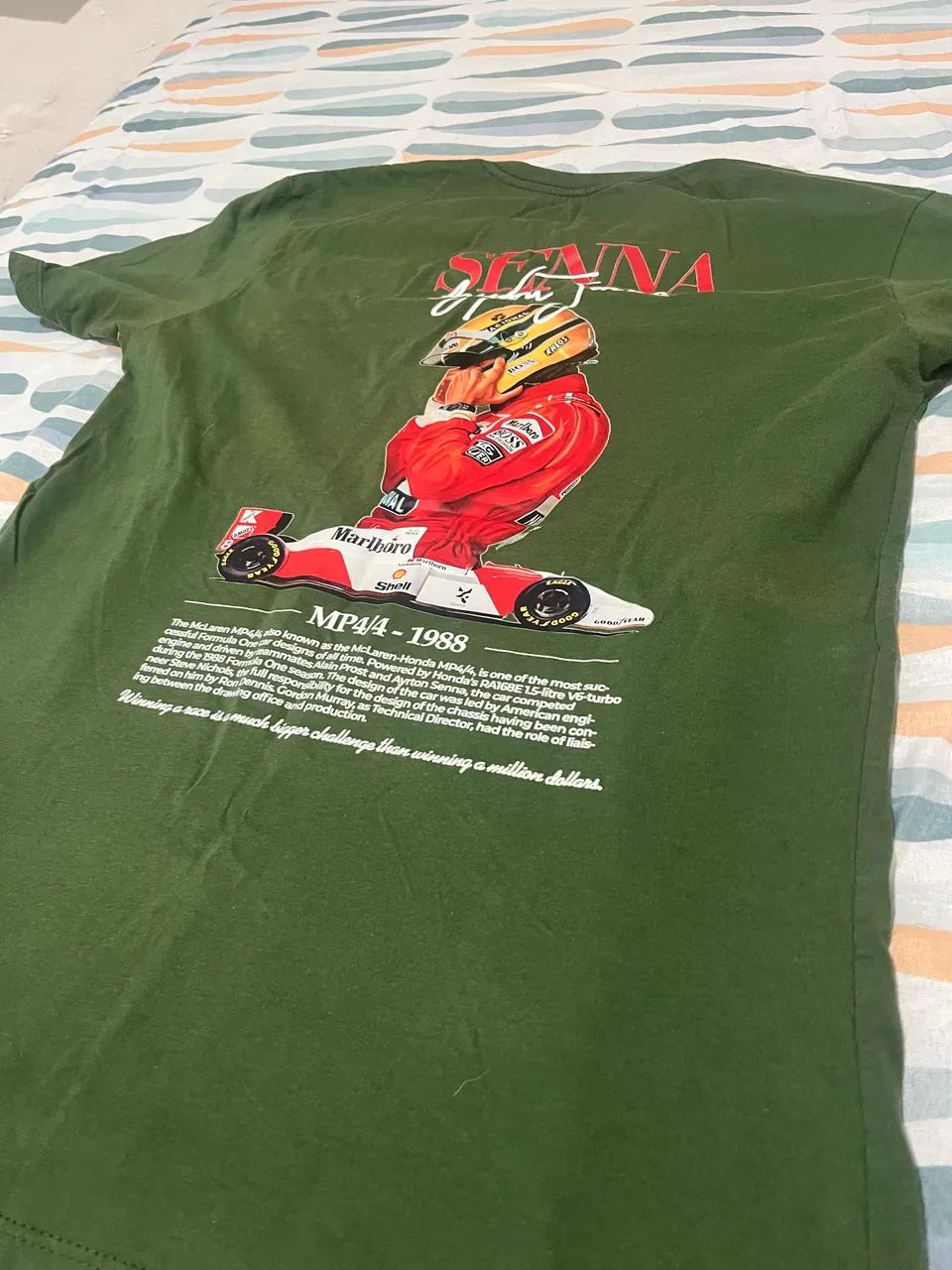 Camiseta Ayrton Senna - Foto 3