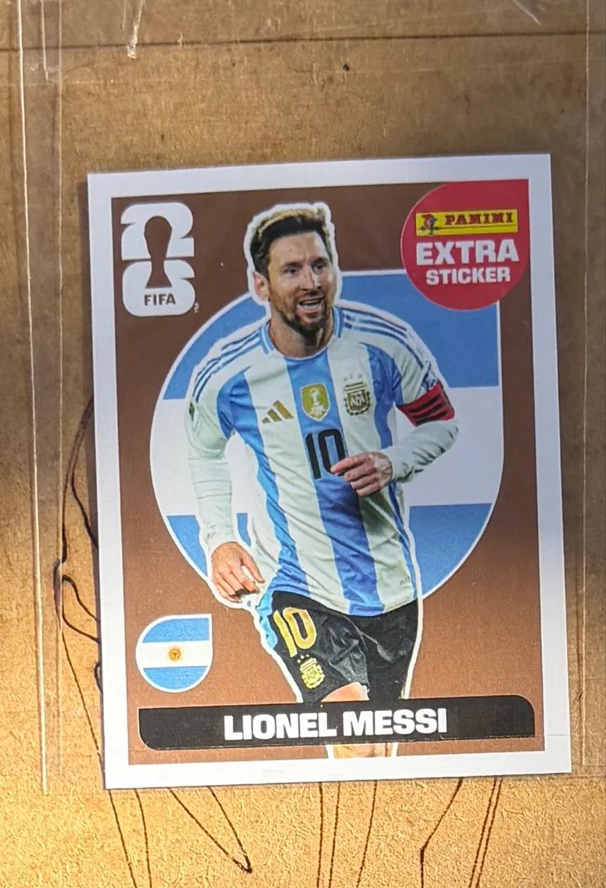 Figurinha Legend Messi Bronze 