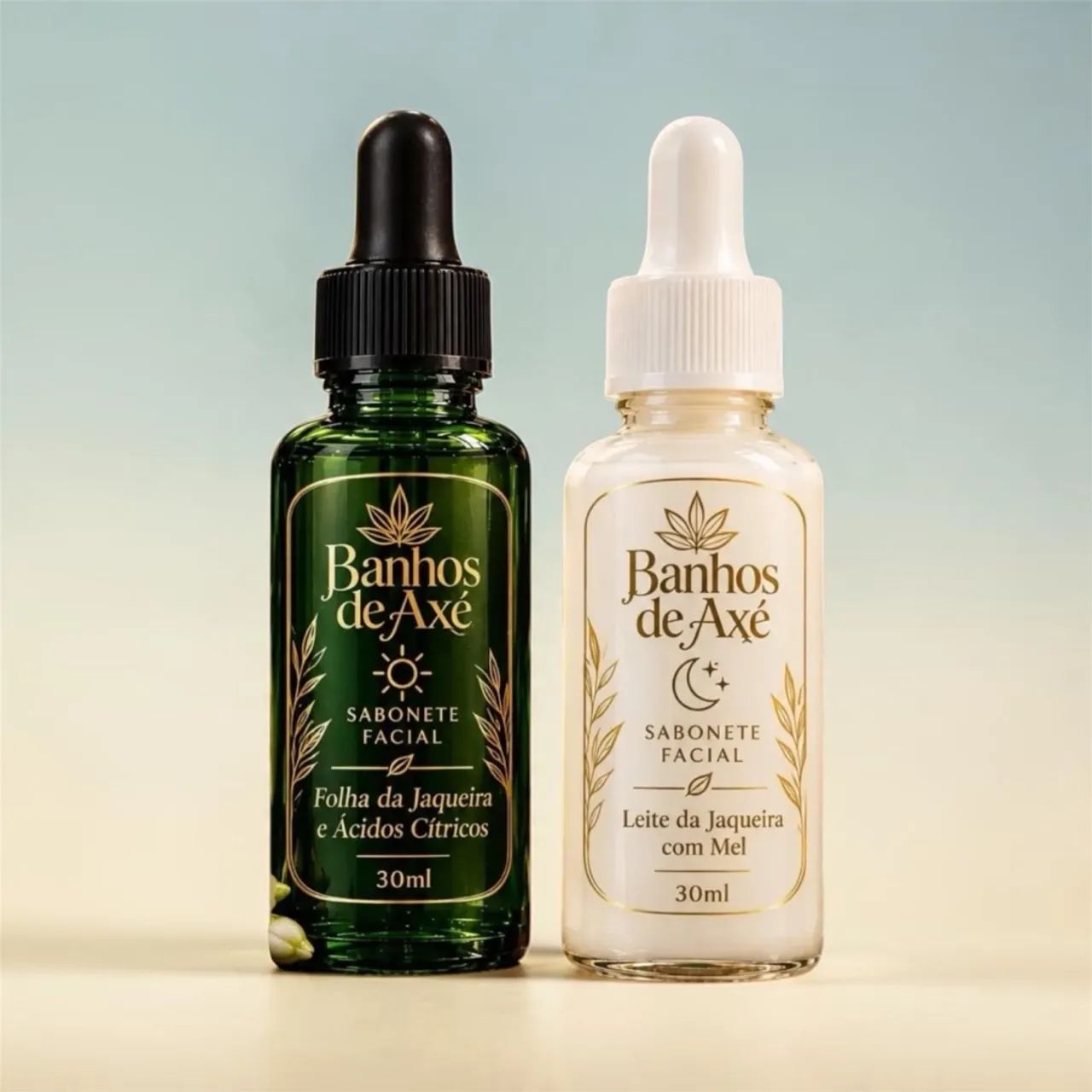 Duo com 2 sabonetes faciais -  líquido 30ml  - Foto 4