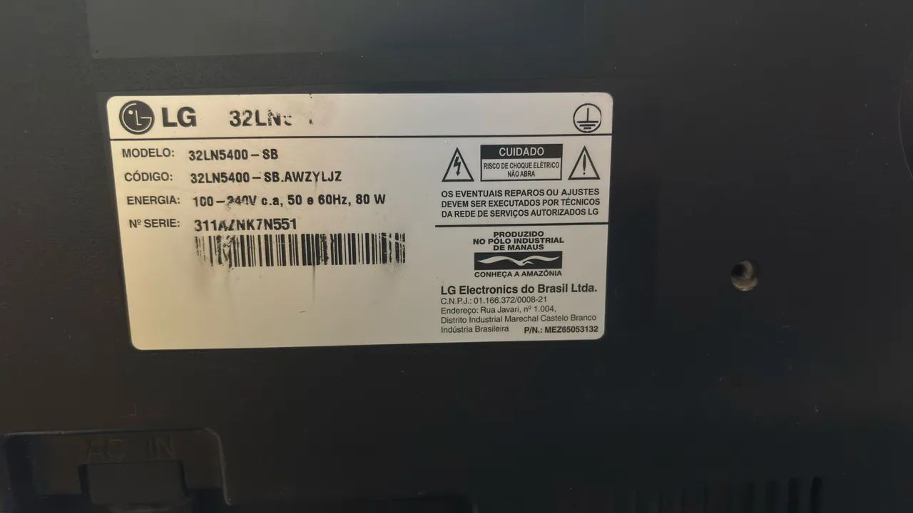 Tv Lg 32 Polegadas LED - Foto 5