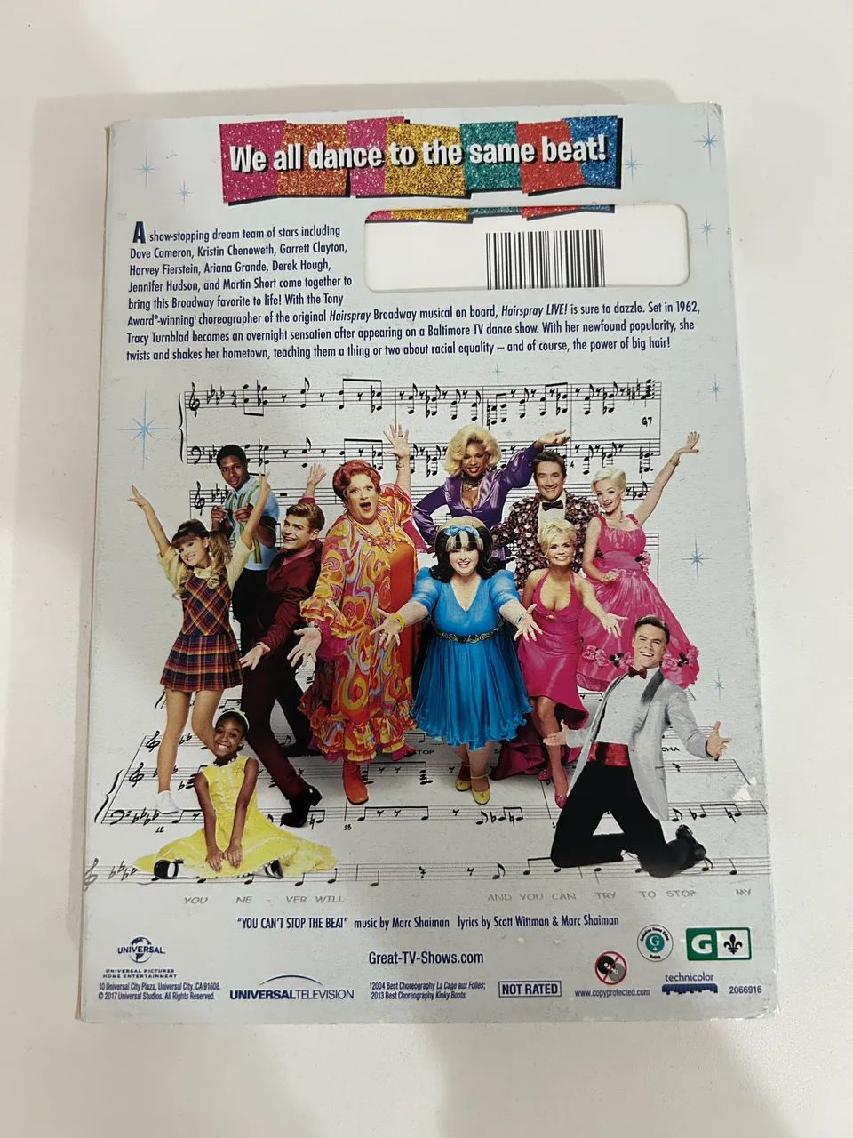 DVD Hairspray Live Ariana Grande RARO - Foto 2
